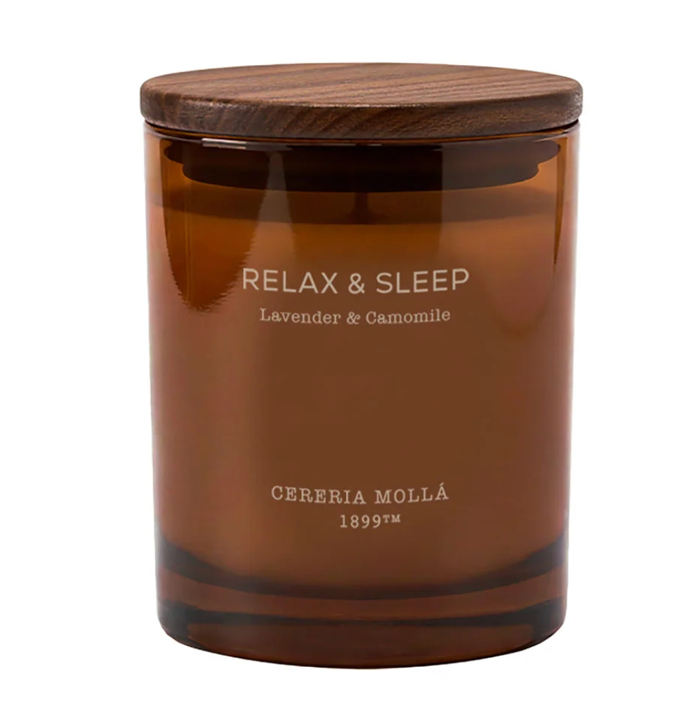 Cereria Molla Well Being Scented Candle – Relax & Sleep – Lavender & Camomile – 8oz