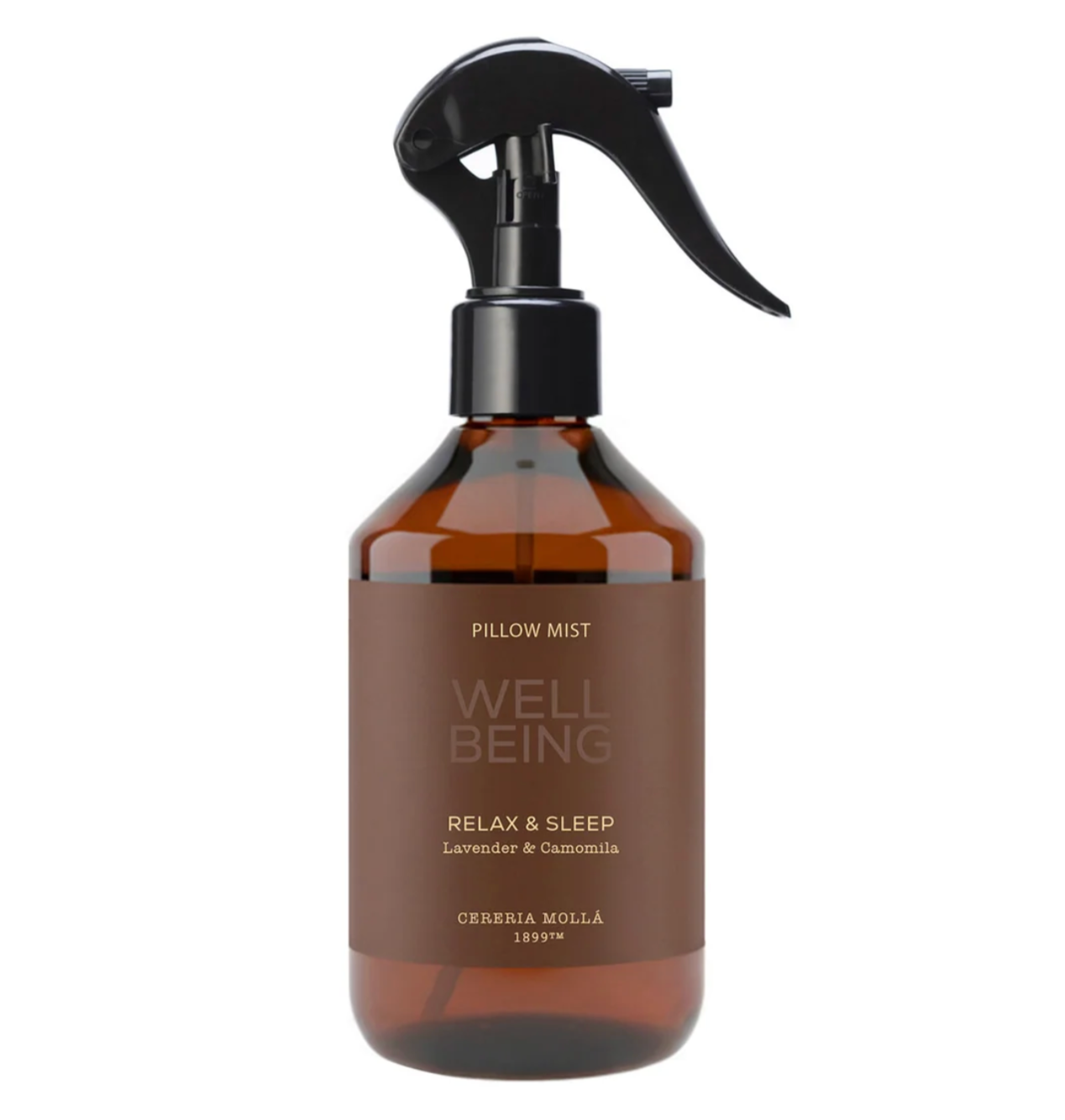 Cereria Molla Wellbeing Fragrance Mist – Relax & Sleep – Lavender & Camomile – 8.4oz