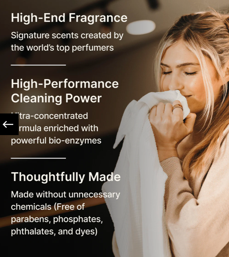 Performance Liquid Laundry Detergent Pods – 30 Pods – Himalayan Cashmere