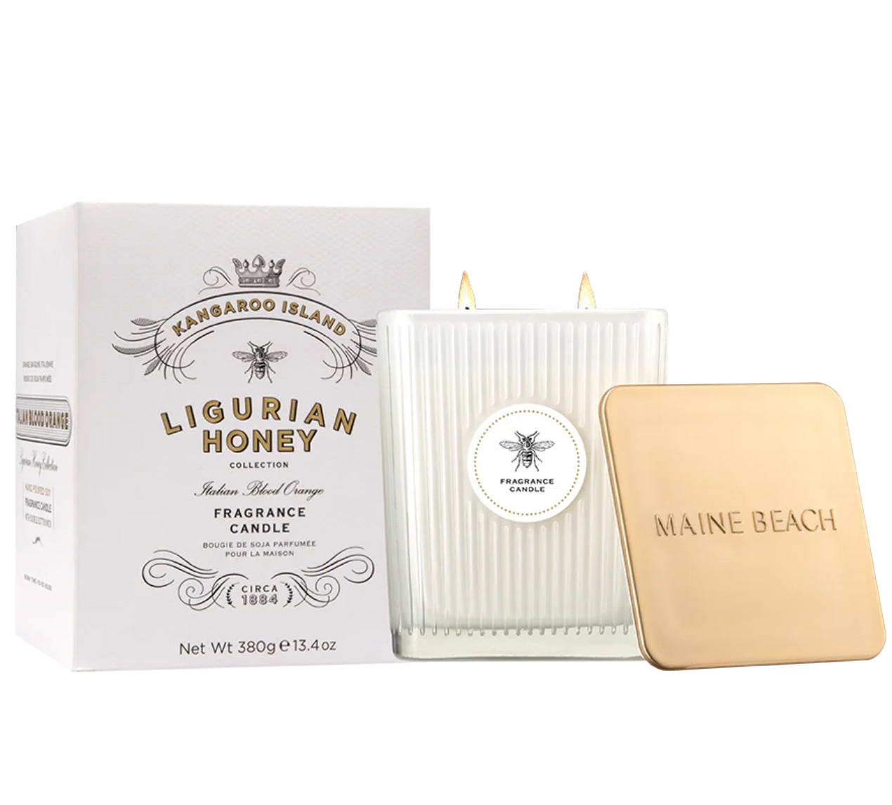 Maine Beach K.I. Ligurian Italian Blood Orange Fragrance Candle 13.4 oz