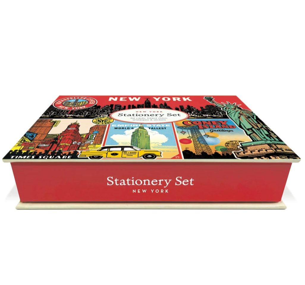 Cavallini & Co. New York Stationary Set – 8 Cards & Envelopes