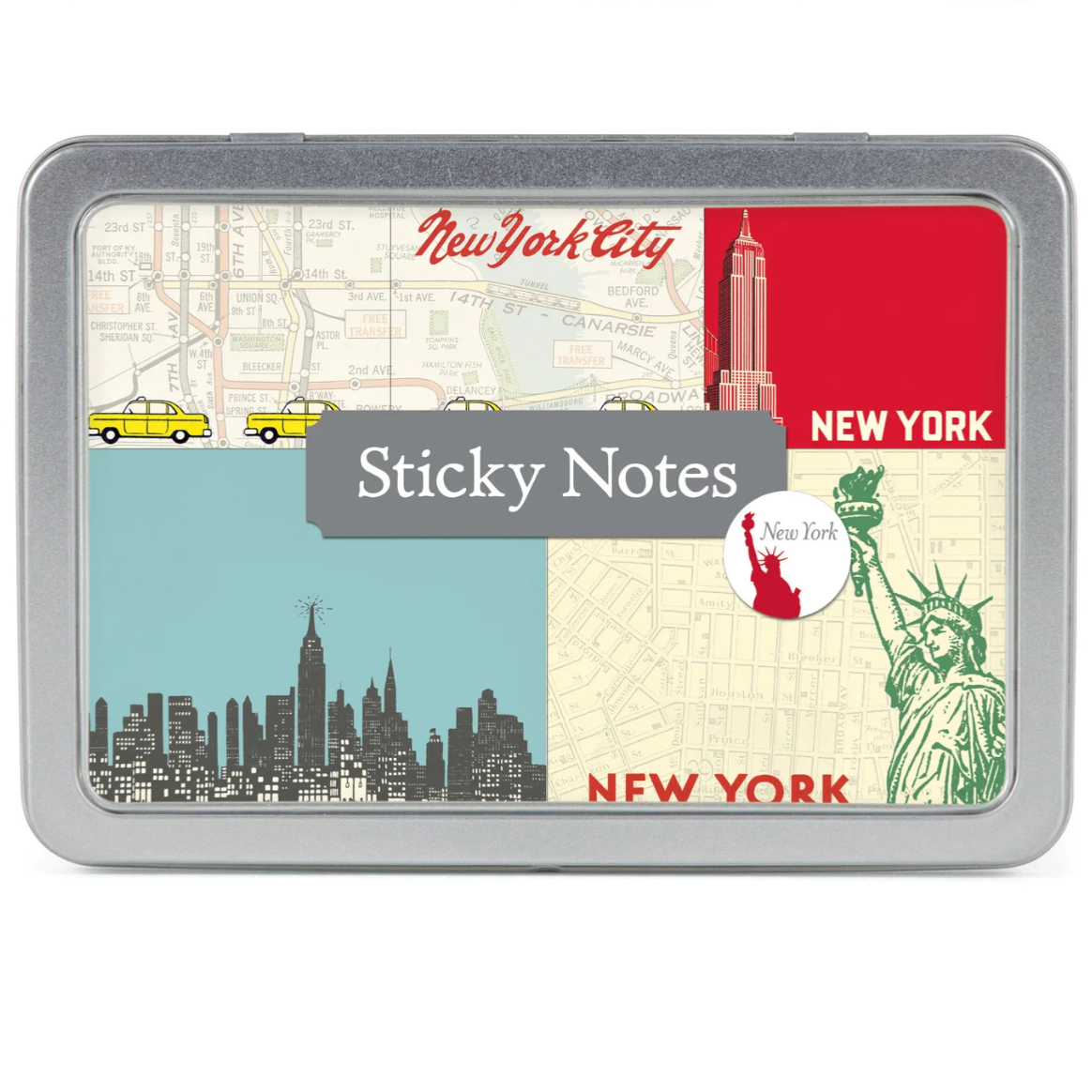 Cavallini & Co. New York City Vintage Sticky Note Pads