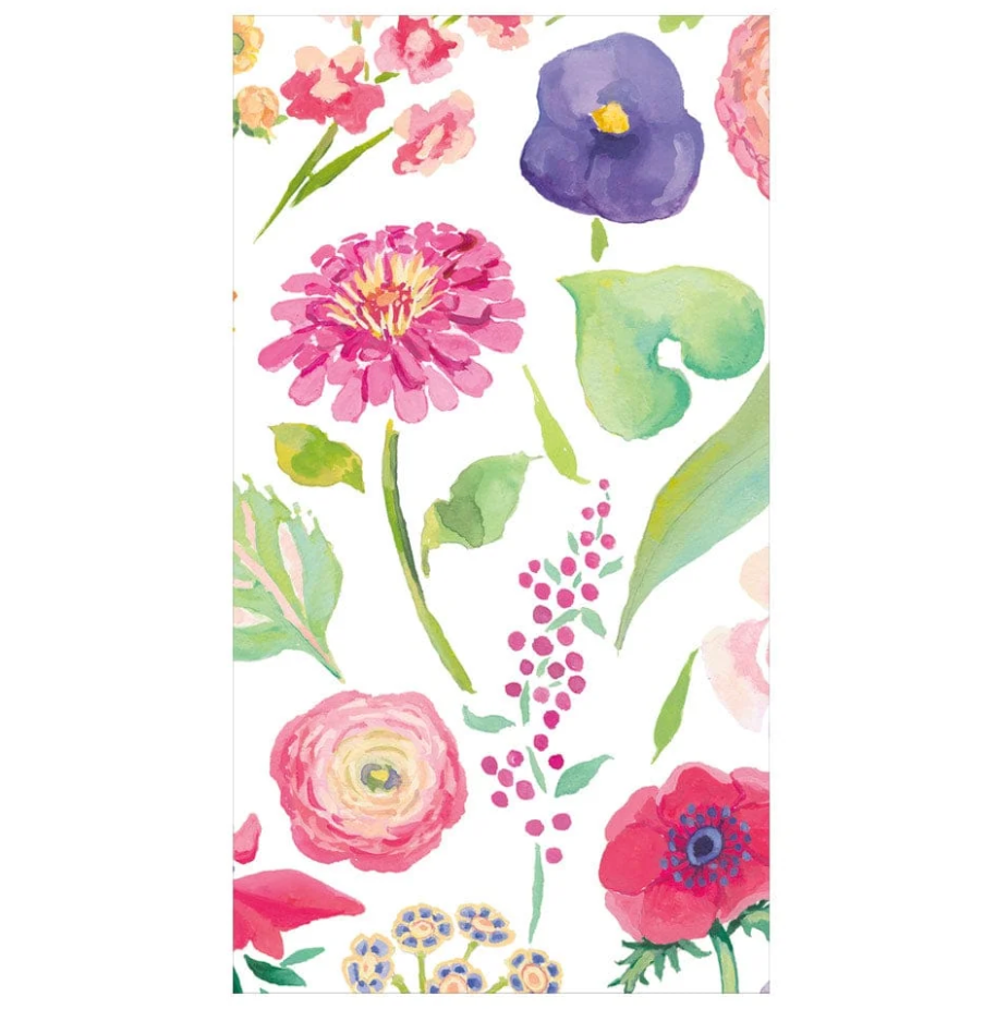 Caspari Paper Guest Towel Napkins – Summertime – 15 Pk