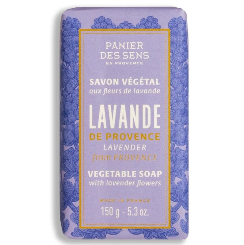 Panier Des Sens Exfoliating Soap Bar – Iconic Lavender - 5.3 oz.