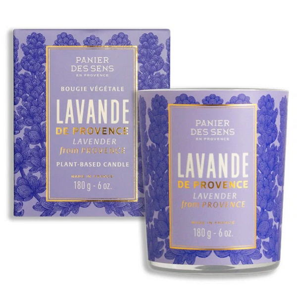 Panier Des Sens Candle Relaxing Fragrance – Iconic Lavender - 6 oz