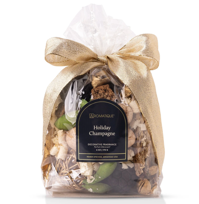 Aromentique Decorative Potpourri Fragrance – 6oz – Holiday Champagne