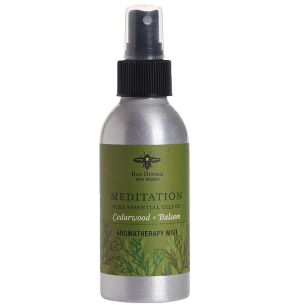 Pure Essential Oils Aromatherapy Room & Body Mist – 4 oz – Meditation
