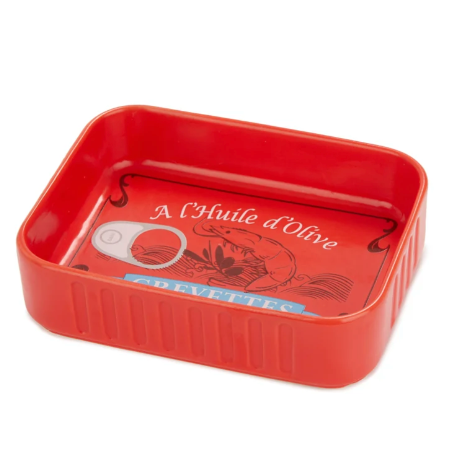 Balvi Ceramic Conserverie Crevettes Appetizer Bowl – 5"