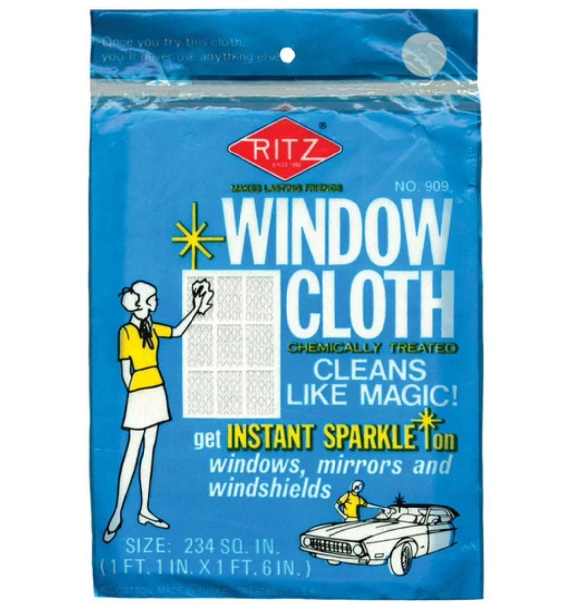 Ritz Window Cloth – Cleans Like Magic