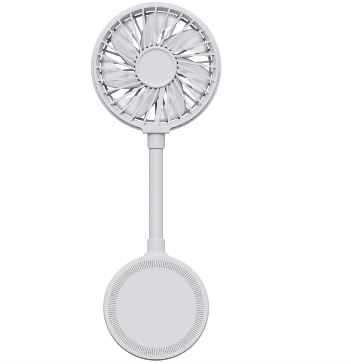 Phunkee Tree Magnetic Fan with Phone Stand – White