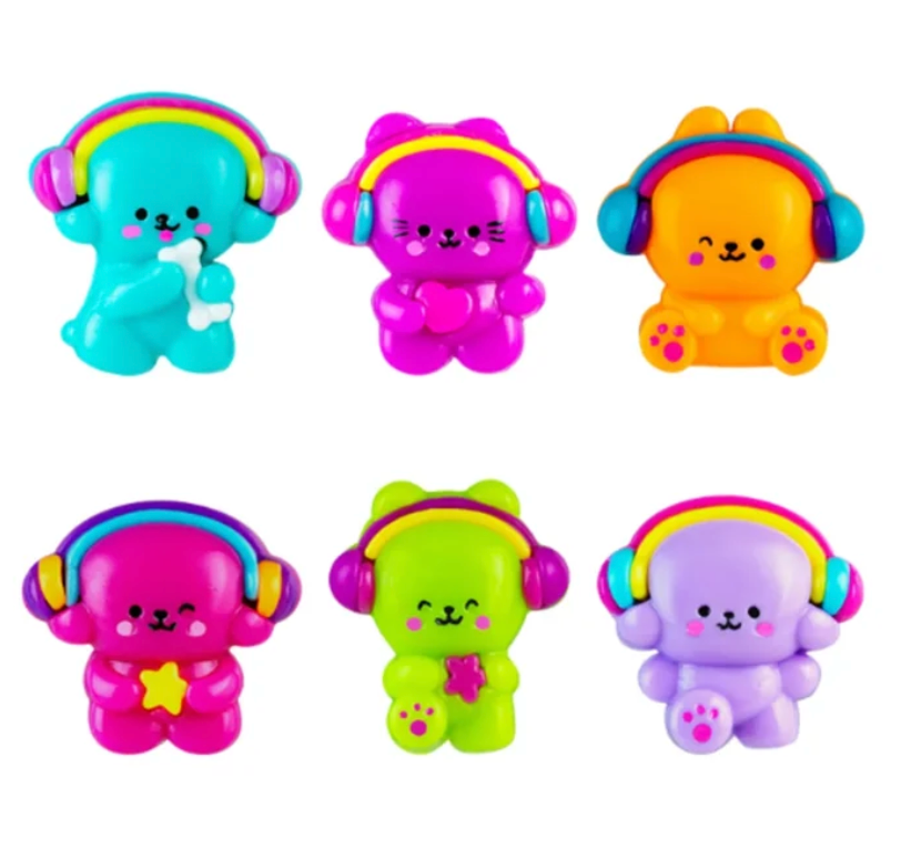 ORB Taba-licious Headphone Bears – Assorted Colors – Each Sold Separately
