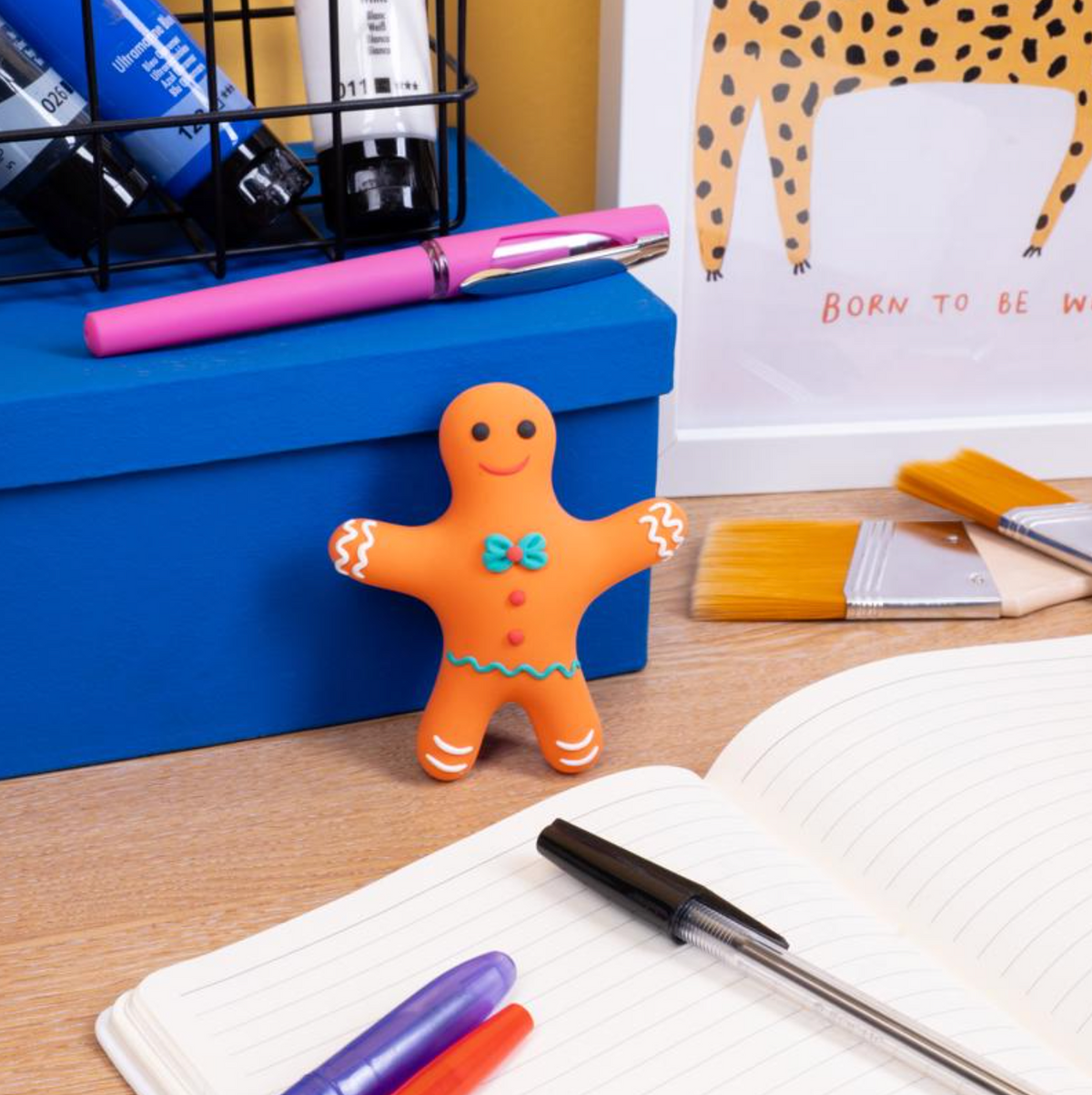 Fizz Make Your Own Gingerbread Man Dough Craft Kit
