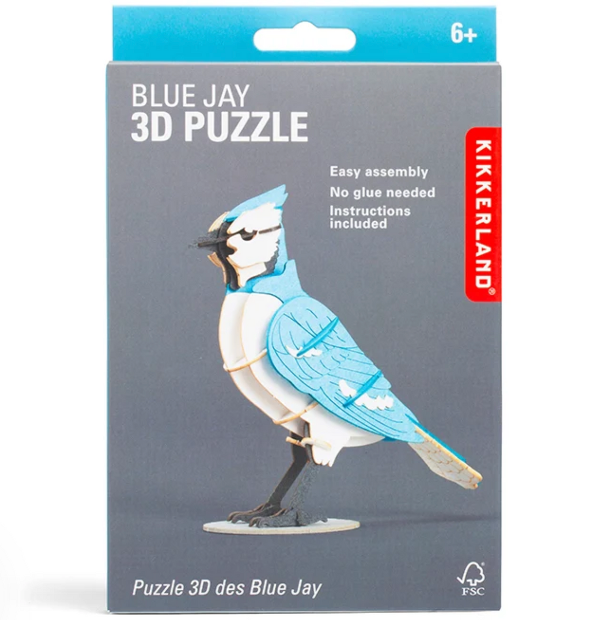 Kikkerland 3D Puzzle – Blue Jay