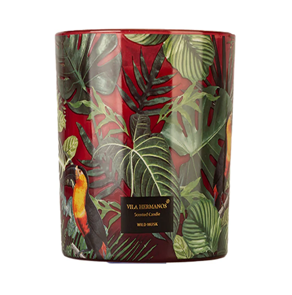 Vila Hermanos Jungletopia Wild Musk – Scented Candle – 7oz.