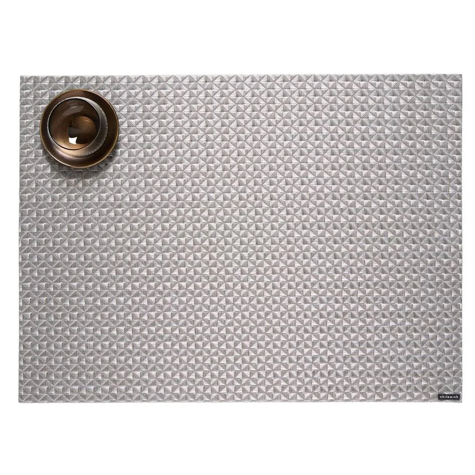 Chilewich Origami Placemat - Gunmetal