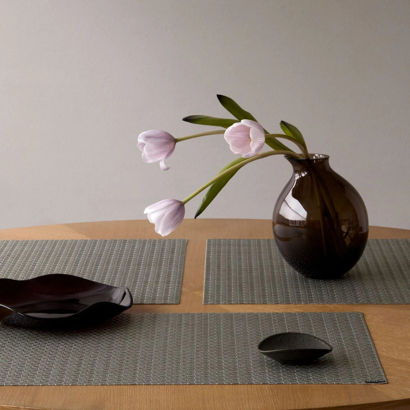 Chilewich Origami Placemat - Gunmetal
