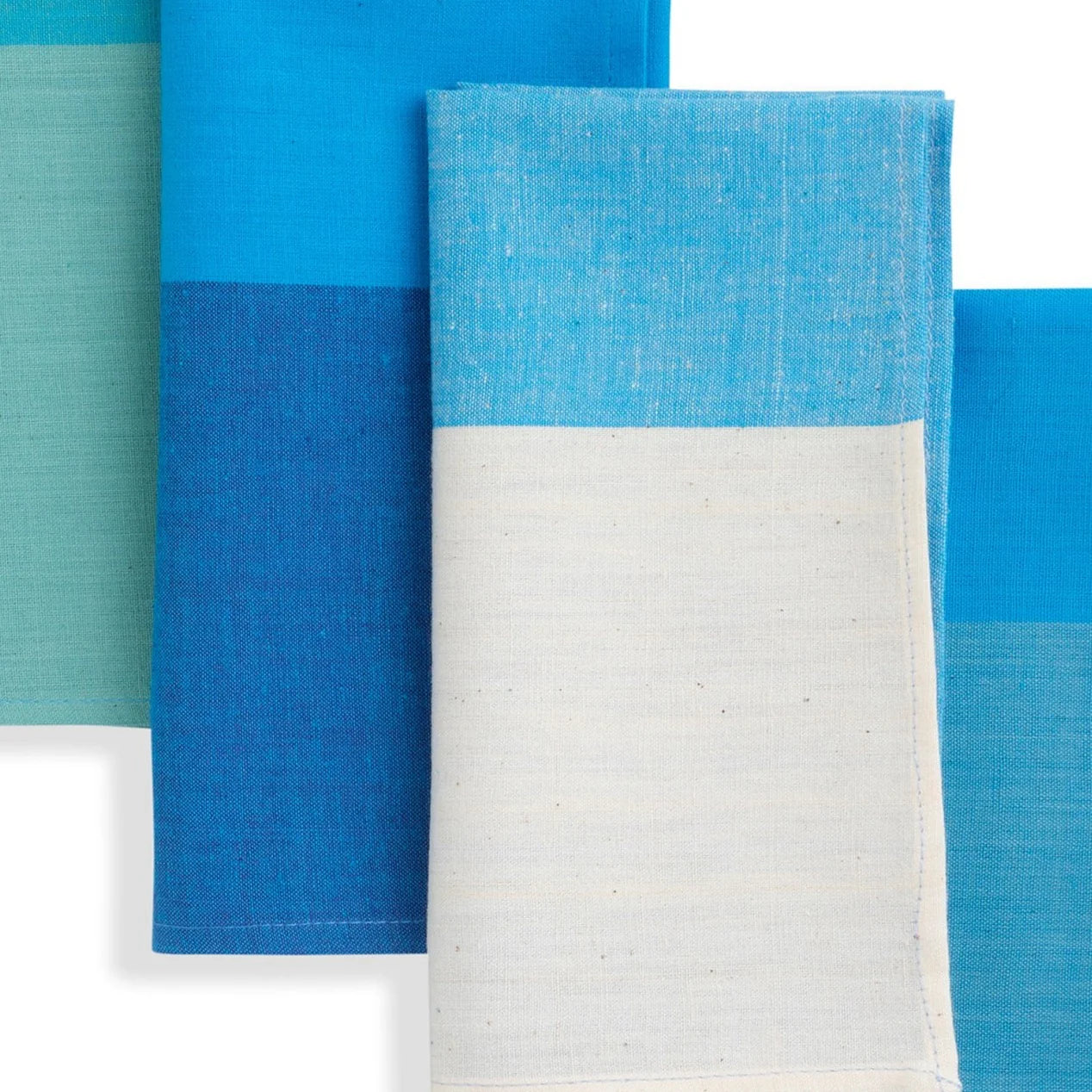 Sustainable Threads Cloth Napkins – Sky – Set of 4