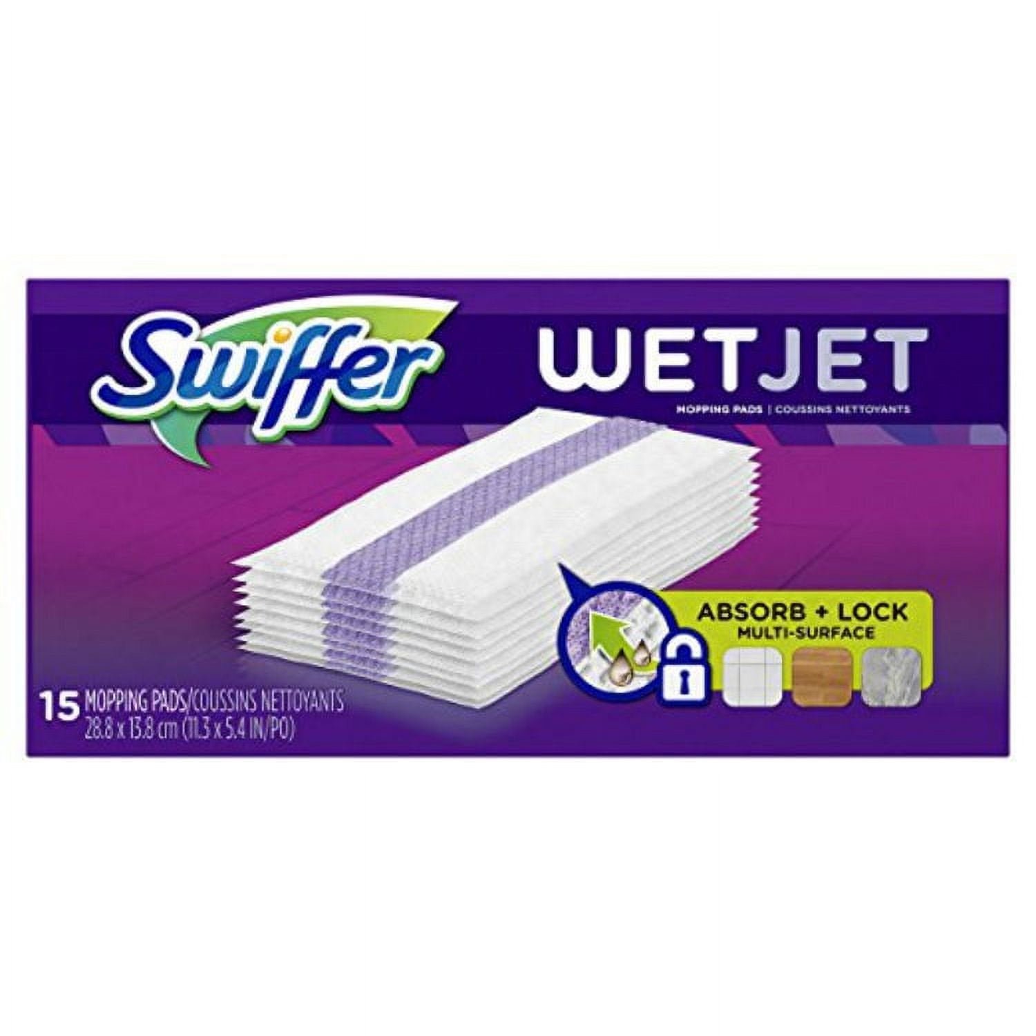 Swiffer Wet Jet Refill Pads – Pack of 15