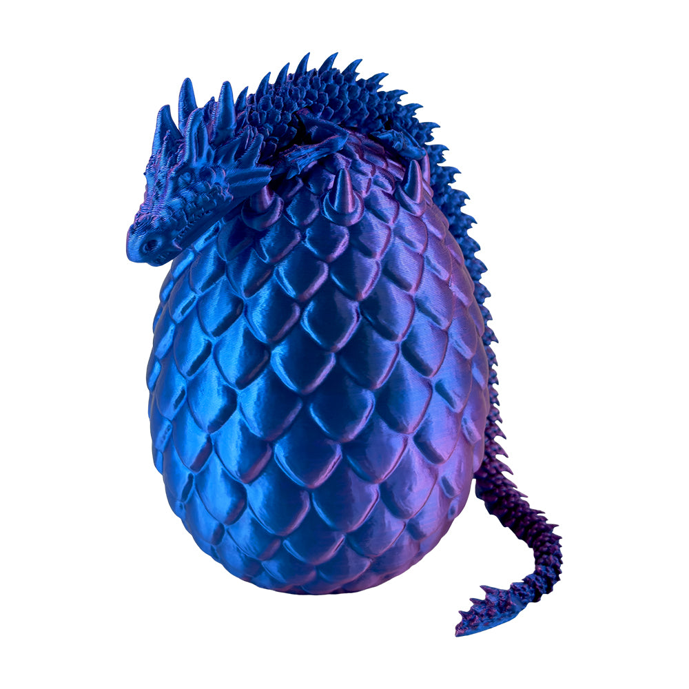 Incredible Dragon Eggz with Mystical 3D Printed Dragon Toy Inside – Assorted Colors