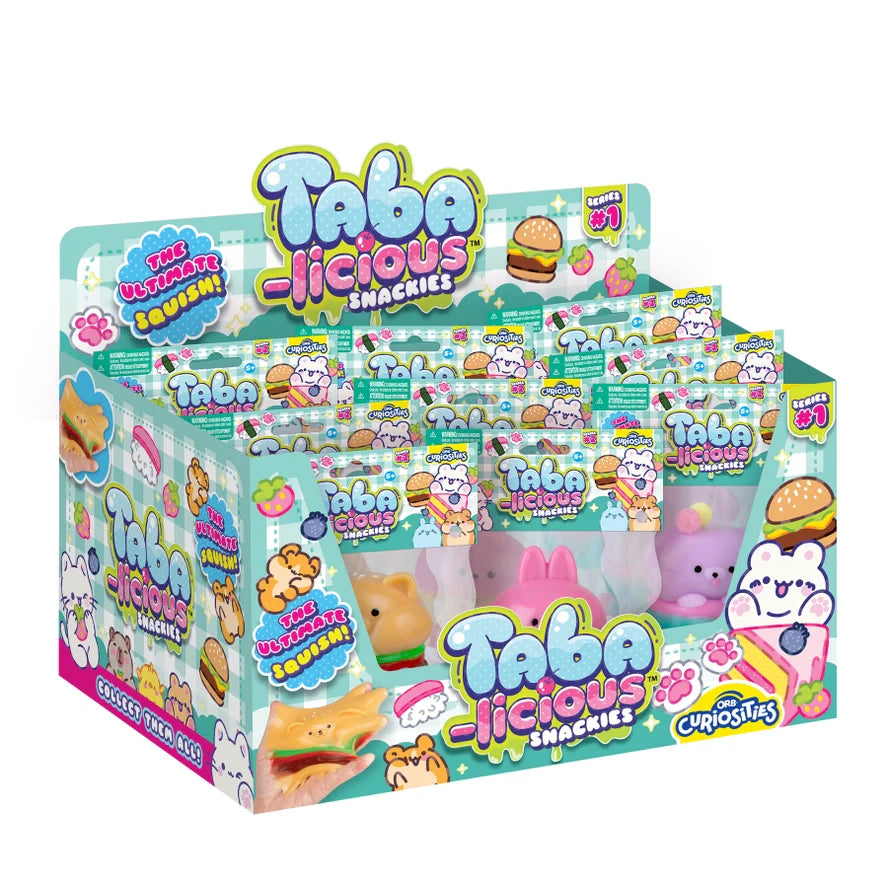 Taba-Licious Plushies Squishy Toy– Assorted Styles – Each One Sold Separately