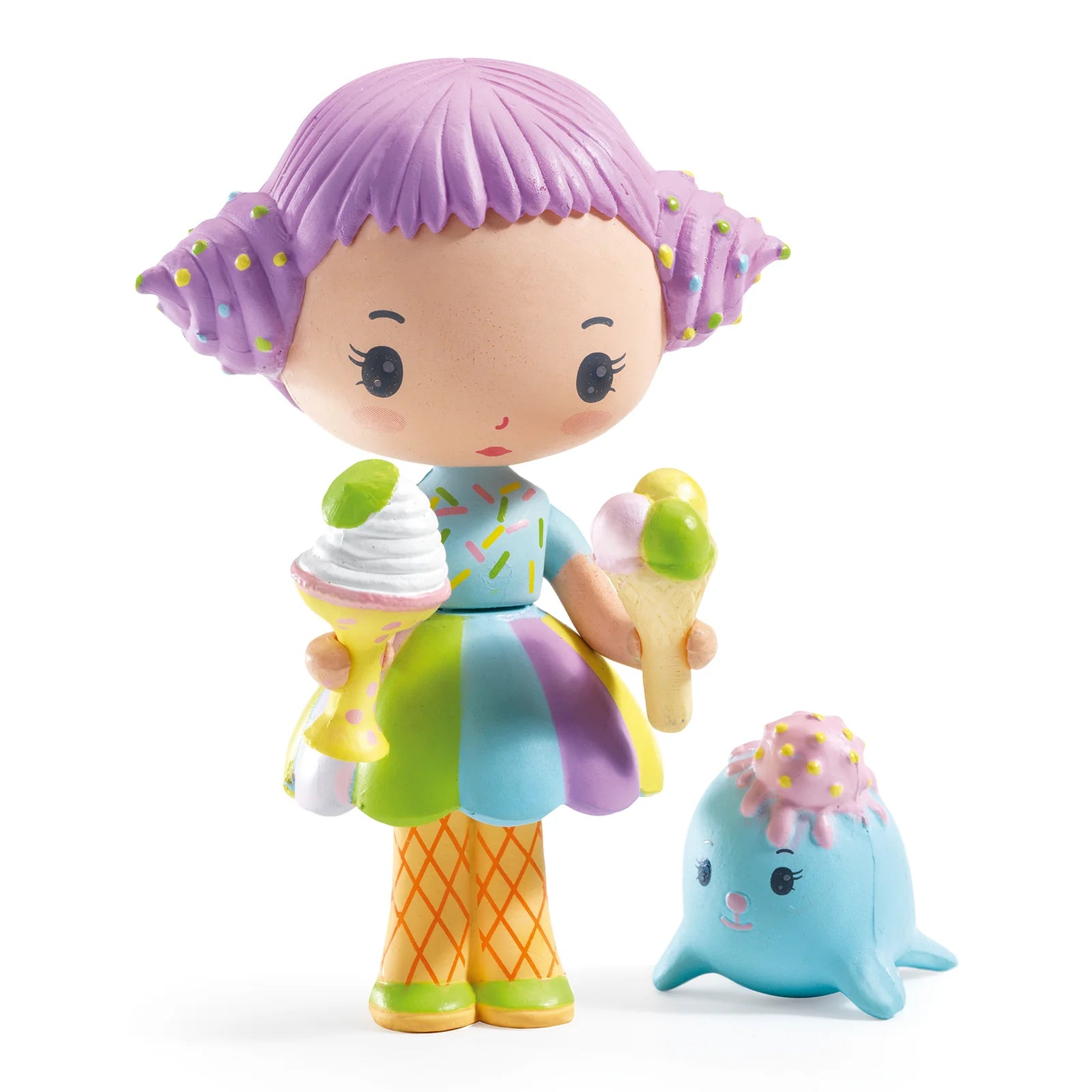 Djeco Tinyly Figurines – Tutti & Frutti