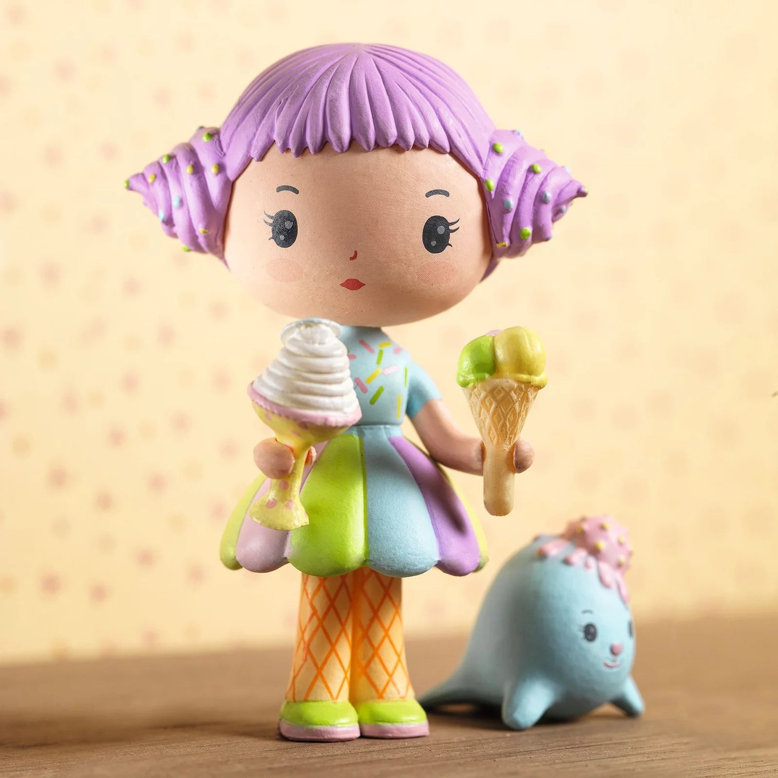 Djeco Tinyly Figurines – Tutti & Frutti
