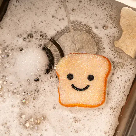 Kikkerland Toast Scrub Sponges - Thumbnail 3