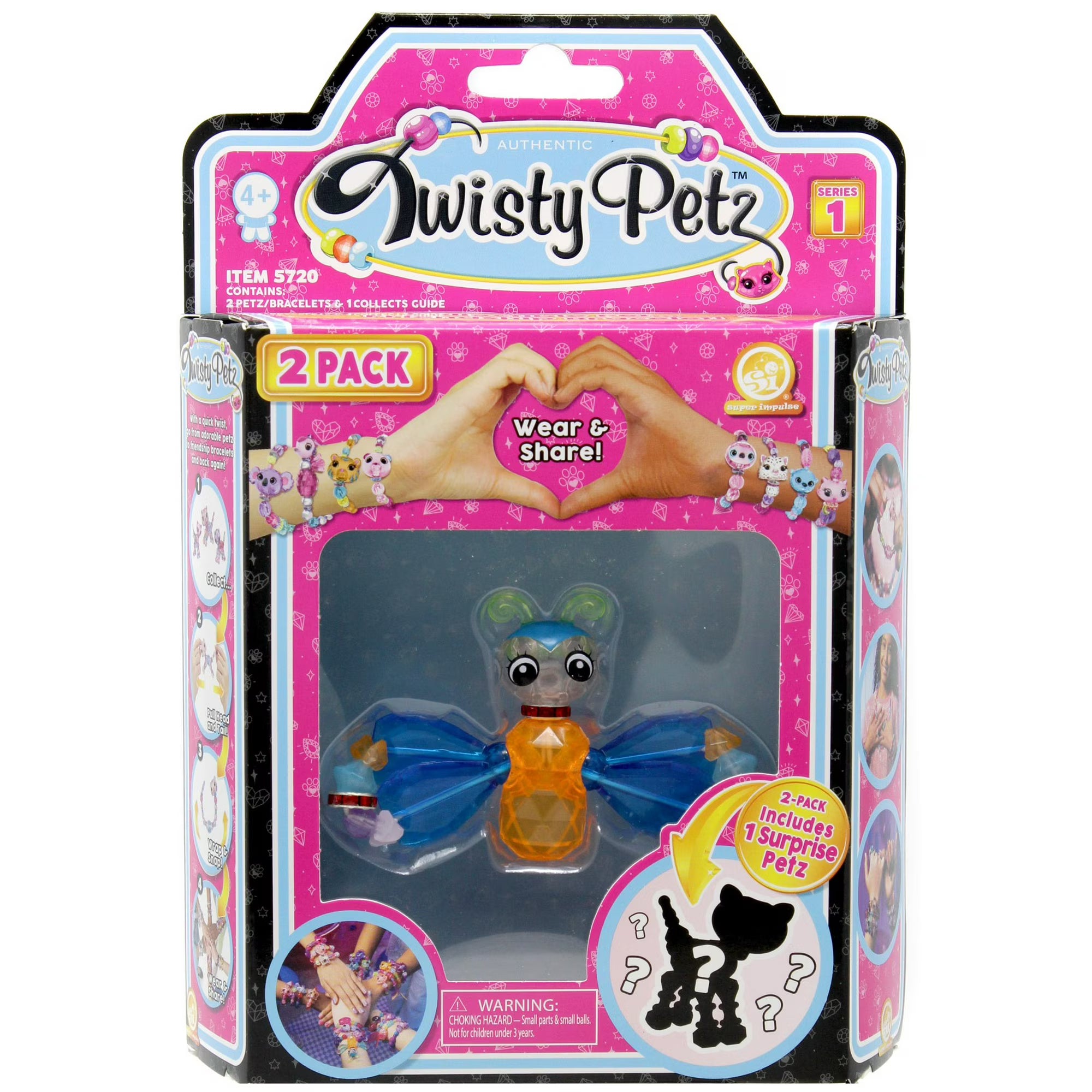Twisty Petz & Mystery Bracelet – 2-Pack – Assorted Styles – Each Sold Separately