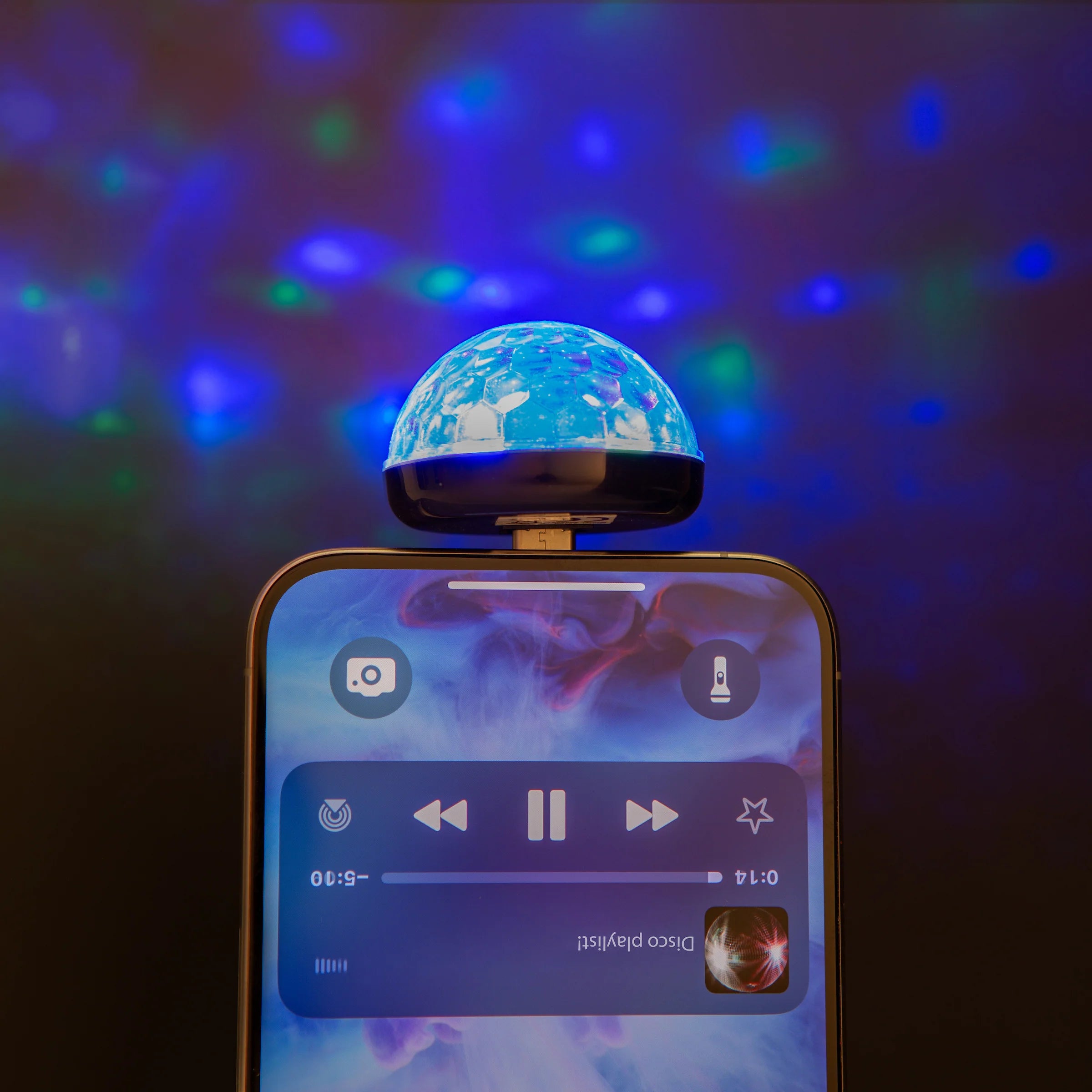Kikkerland Cell Phone Disco Light - Thumbnail 3