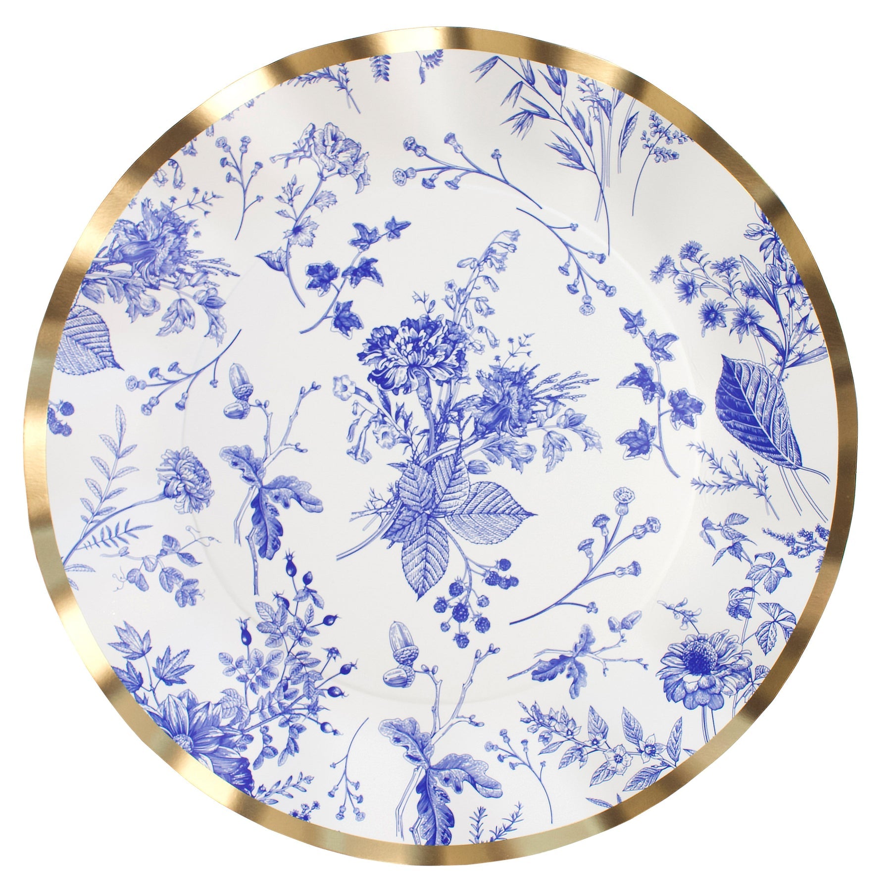 Sophistiplate Wavy Paper Dinner Plates – 8pk – Timeless