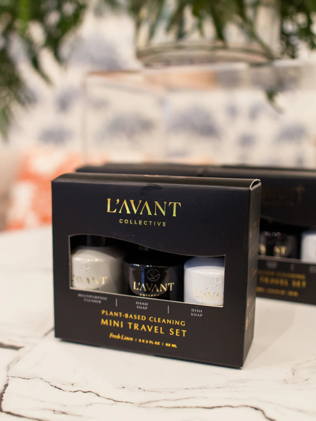L'AVANT Plant Based Mini Soap Travel Set – Fresh Linen – 10oz