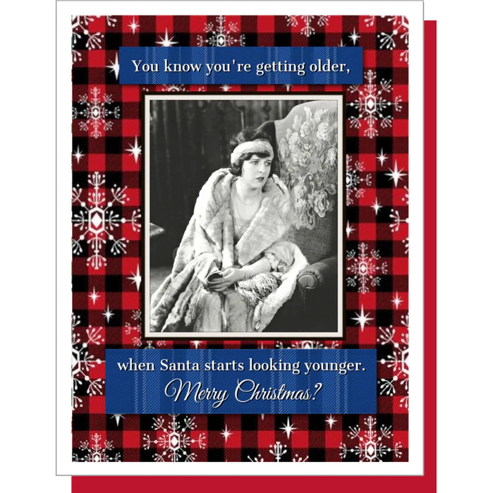 Umlaut Brooklyn Christmas Card – Getting Older