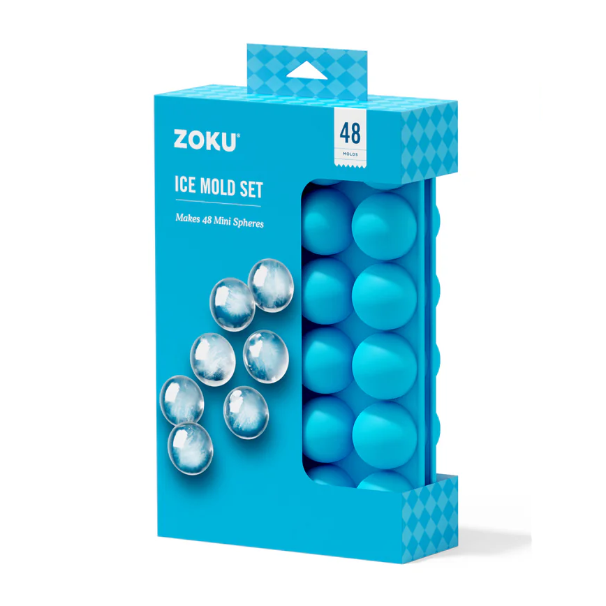 Zoku Mini Spheres Ice Trays – Pack of 2