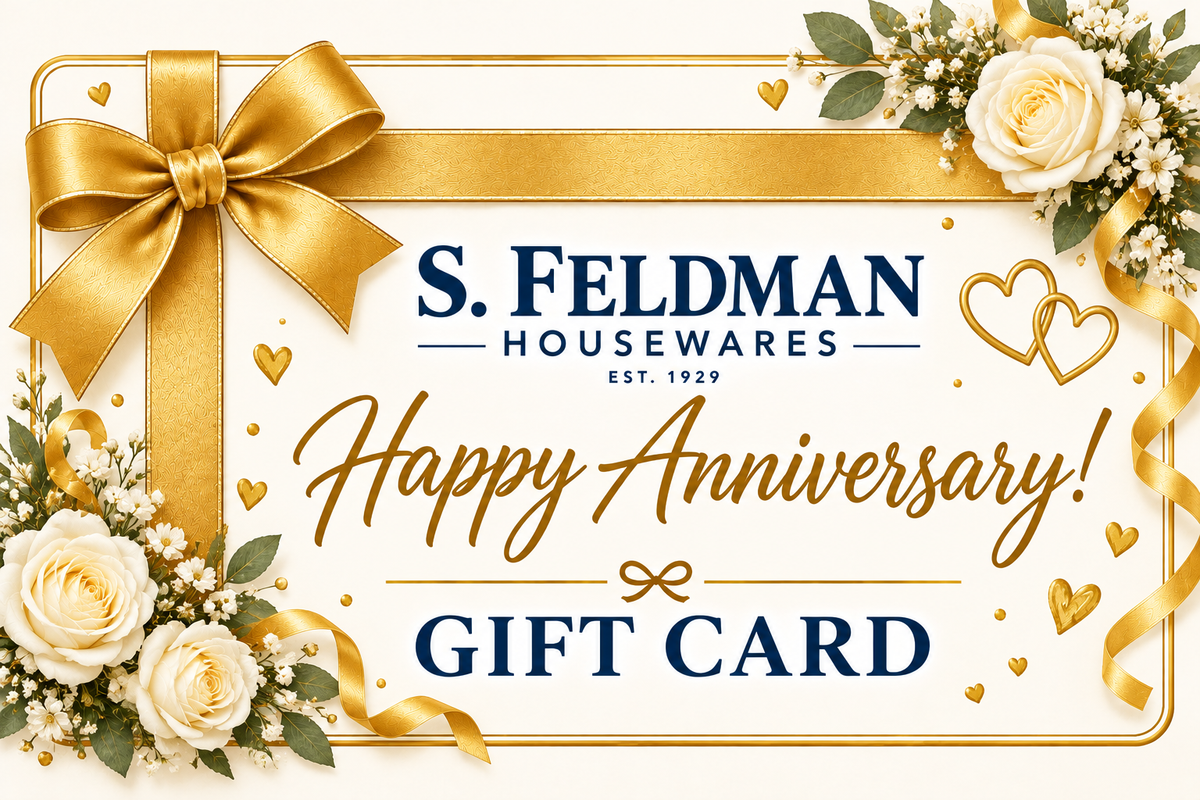 S. Feldman Housewares Digital Anniversary Gift Card - The Perfect Gift to Celebrate Love