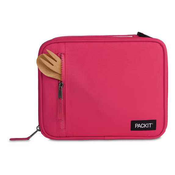 Packit Freezable Classic Lunch Box – 10" x 8" – Magenta