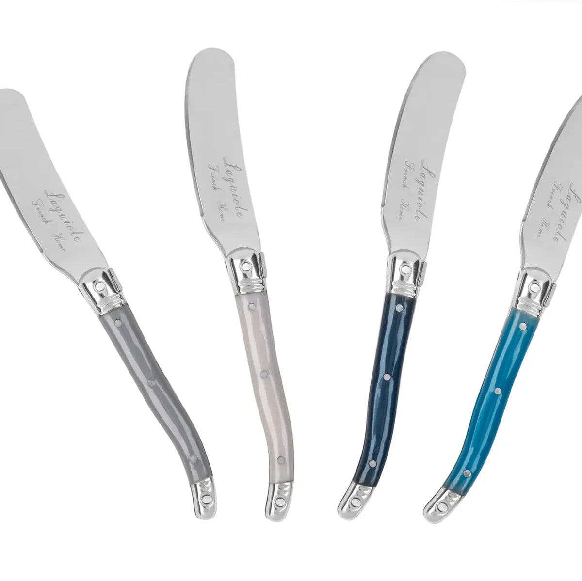 Laguiole Spreader Set – Coastal Frost – 4 Piece Set