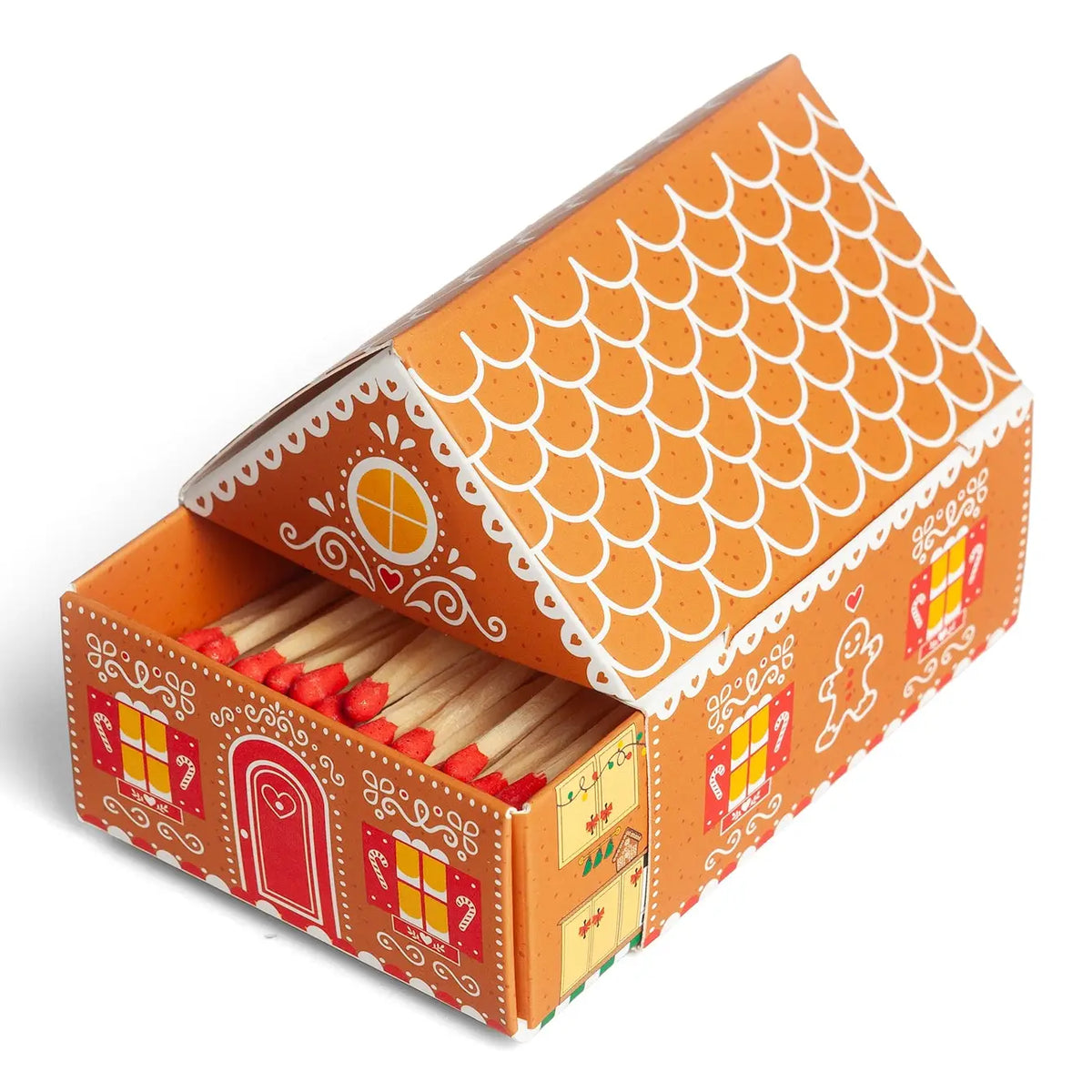 Tiny Living Gingerbread Matchbox Cottage – 100 Stick Matches