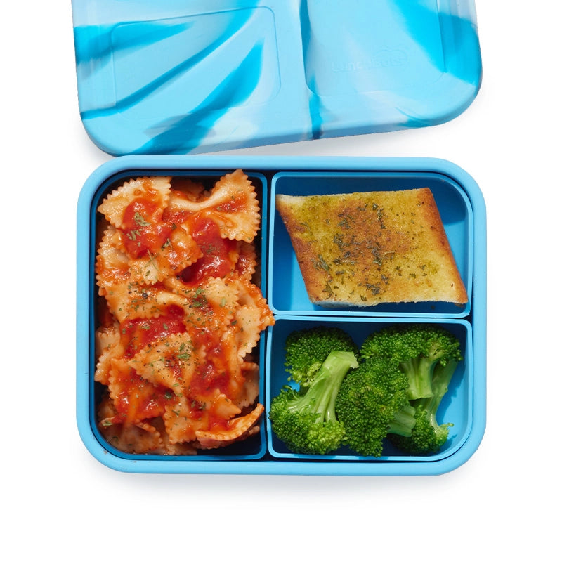 Large Food Grade Silicone Build-a-Bento – 4 Cups –Octopus