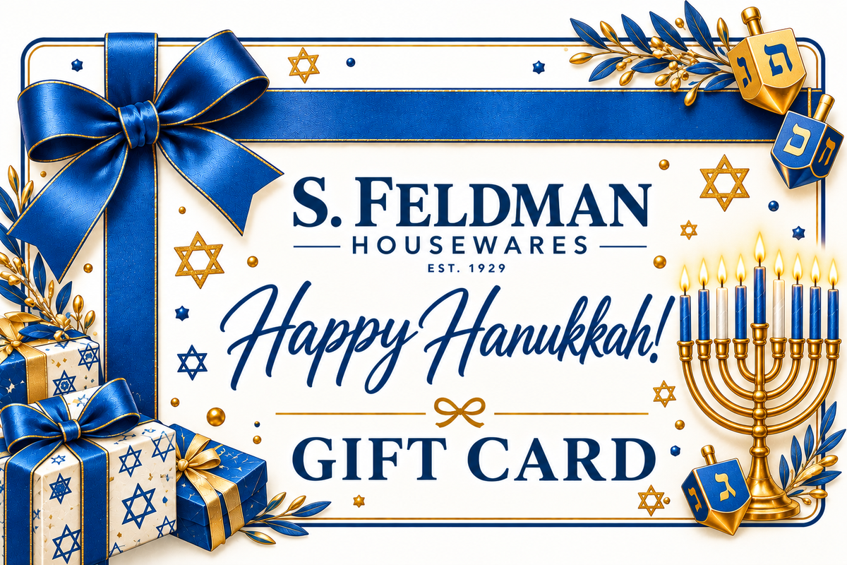 S. Feldman Housewares Digital Hanukkah Gift Card - The Perfect Gift for the Festival of Lights