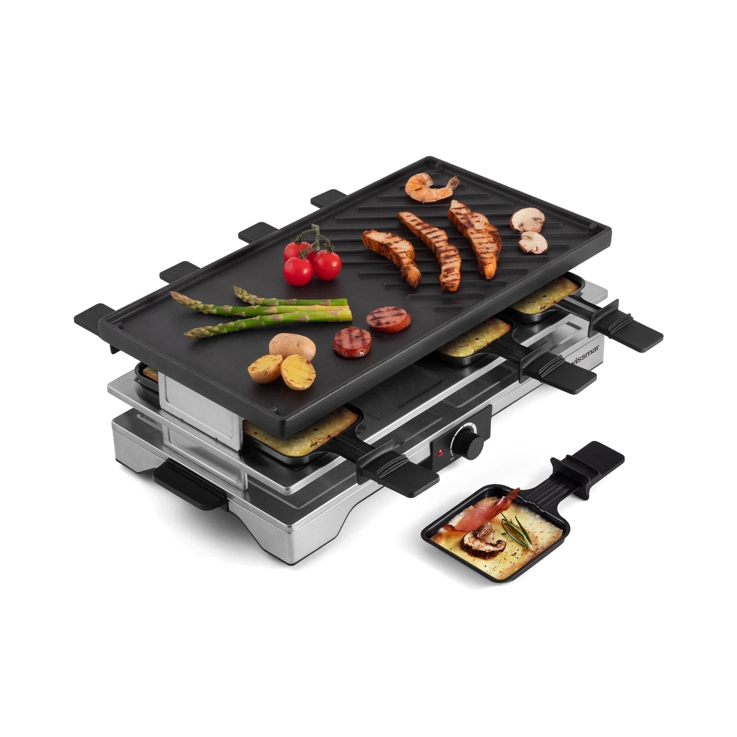 Swissmar Verso 8 Person Indoor Outdoor Cast Iron Top Raclette – UPPER EAST SIDE DELIVERY ONLY