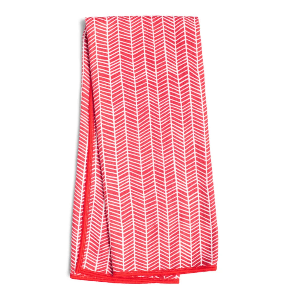 Once Again Anywhere Branches Towel - 18" x 30" – Red