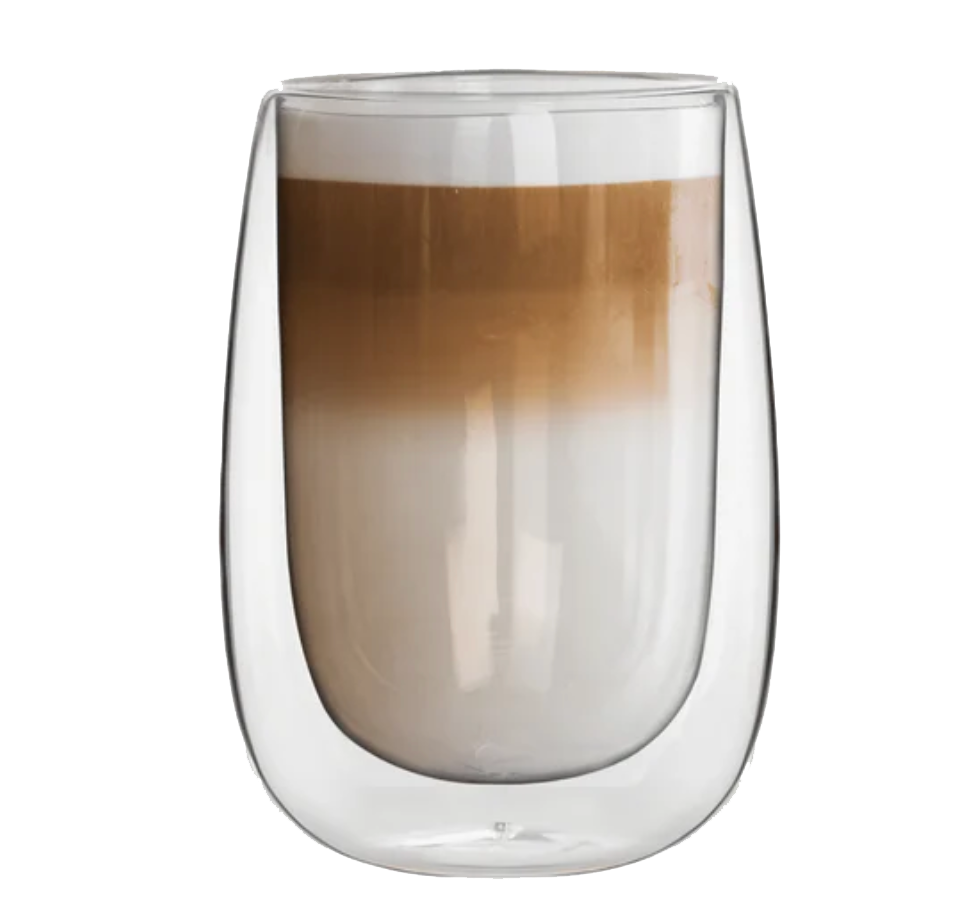 Bialetti Verona Double Wall Glasses – 450 Ml –  Set of 2