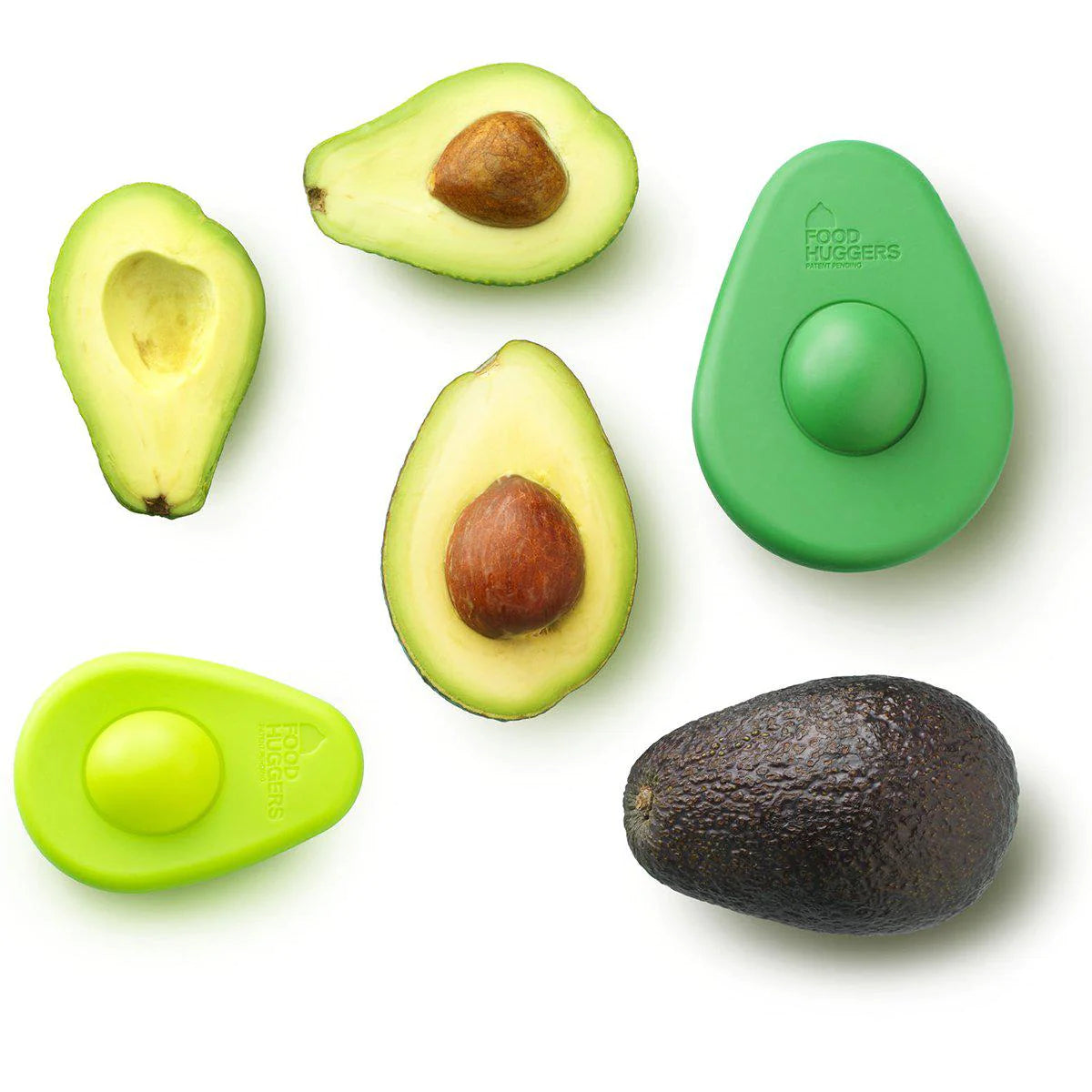 Food Huggers – Cover Seal For Avocados – Includes 2 Sizes