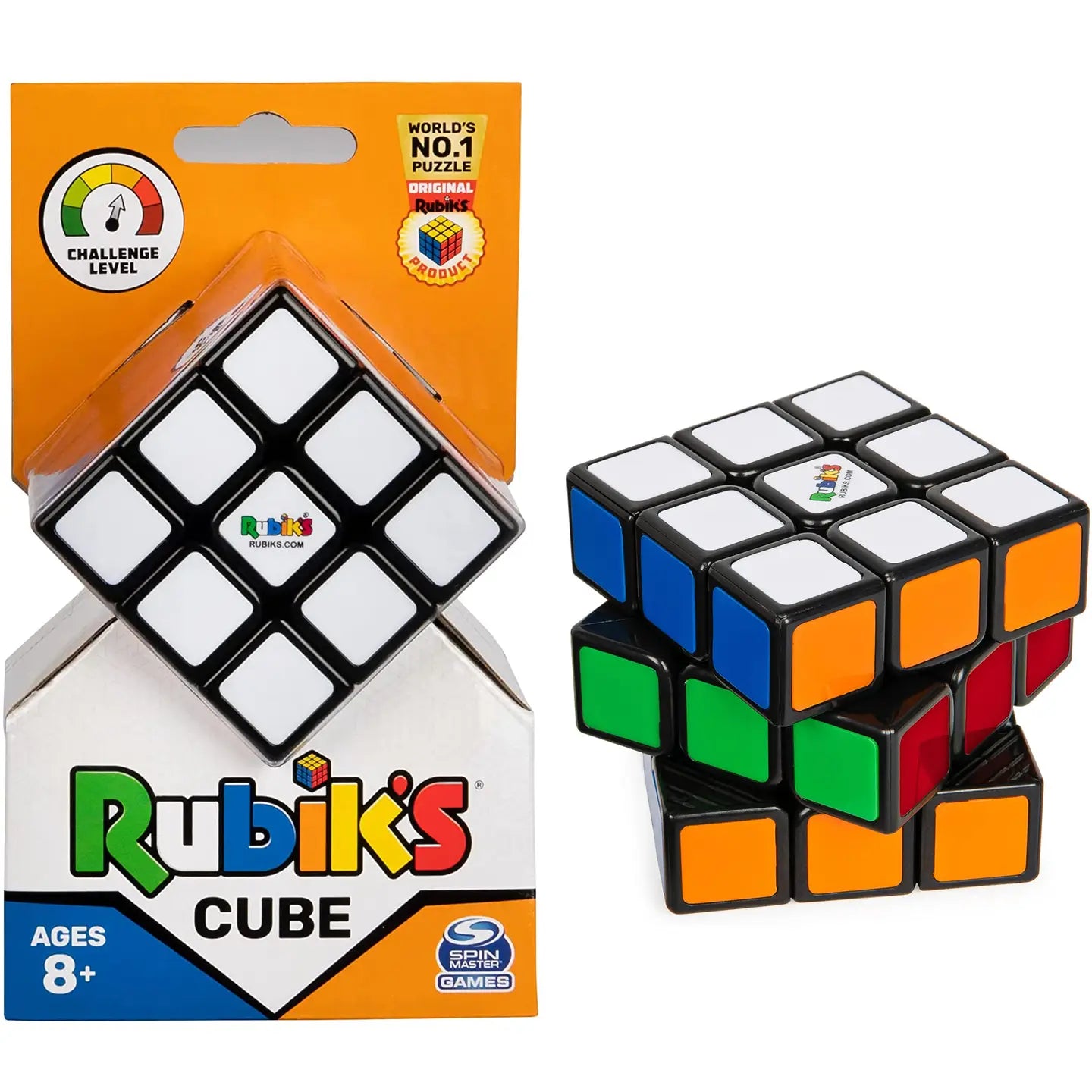 Rubik's Cube Puzzle Cube & Brain Teaser Fidget Toy – 3"x 3"