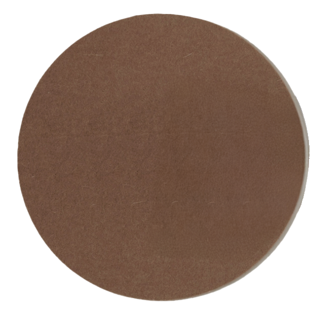 Graf Lantz Felt Round 8" Trivet – Cumin