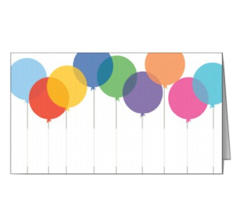 Maison de Papier Place Cards – Balloons - 12pk