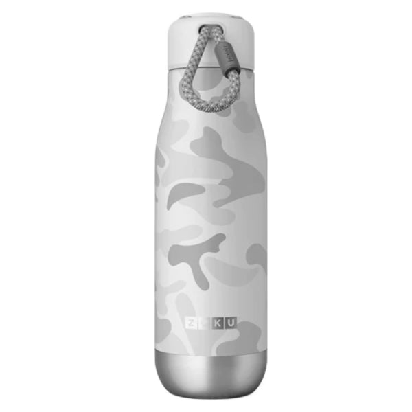 Zoku Stainless Steel Bottle - 18oz – White Camo