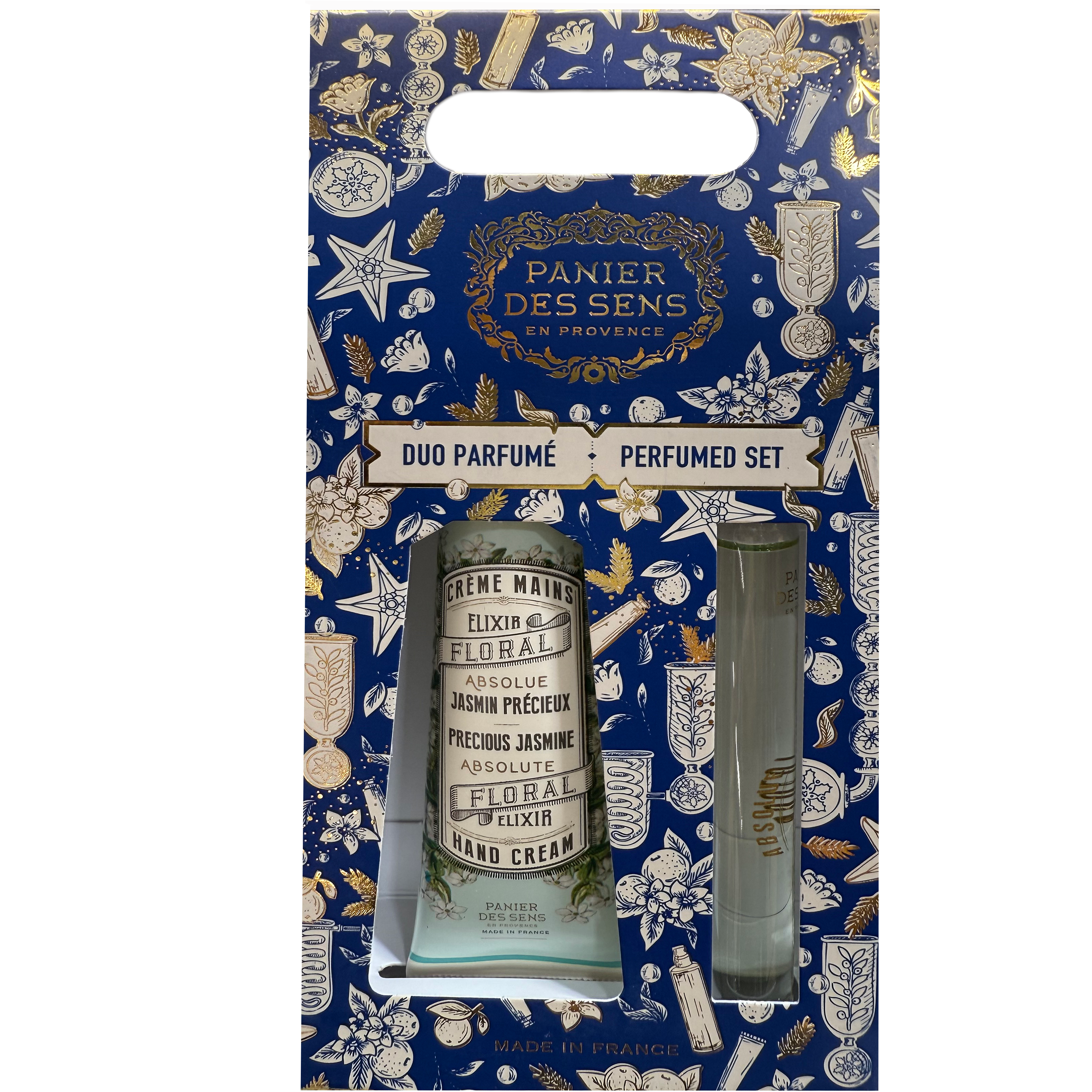 Panier Des Sens Hand-Cream & Parfumed Duo Gift Set – Precious Jasmine