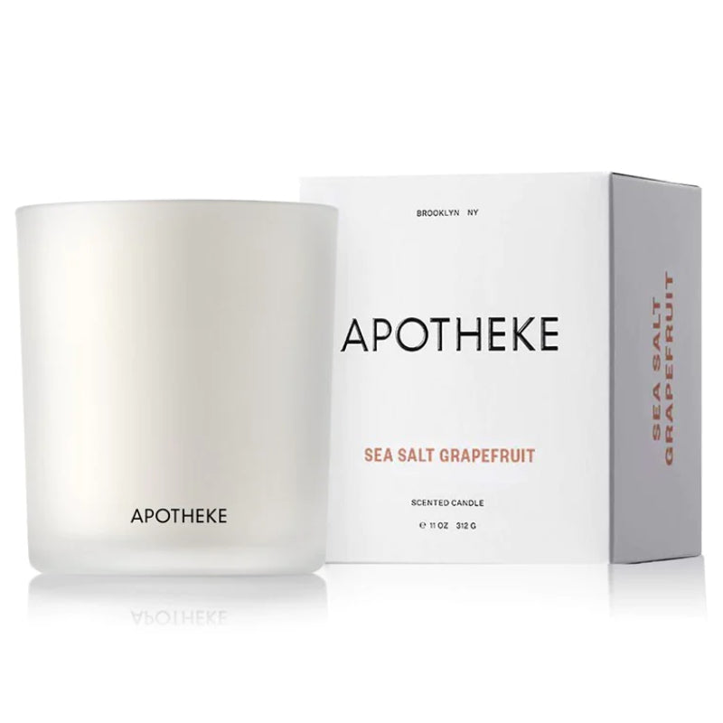 Apotheke Sea Salt Grapefruit Candle – 11oz