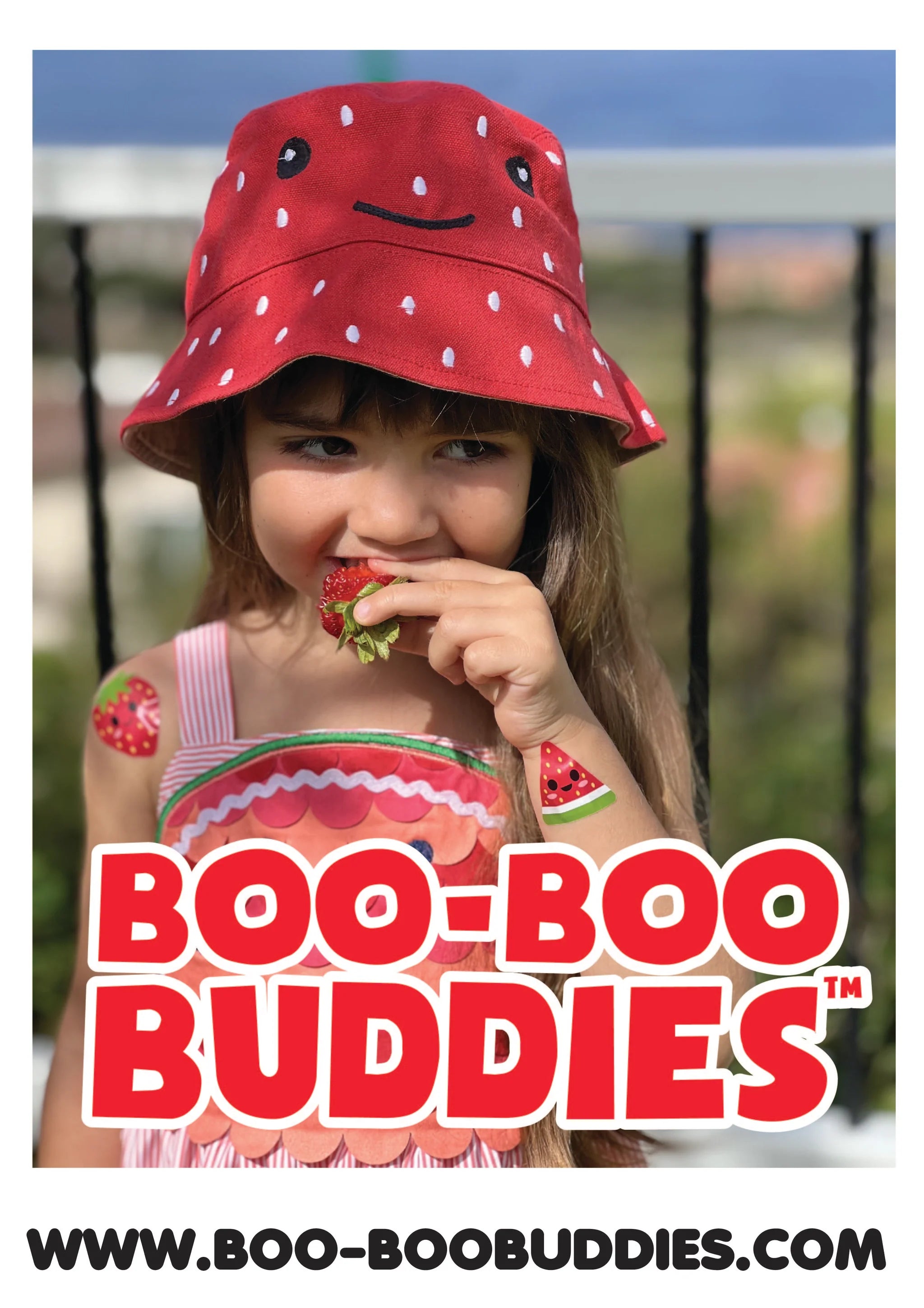 Boo-Boo Buddies Strawberry & Watermelon Bandages